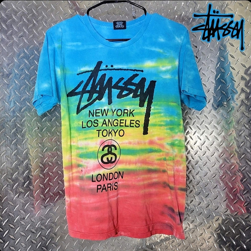 2FOR$40 Vintage stussy tie dye t shirt